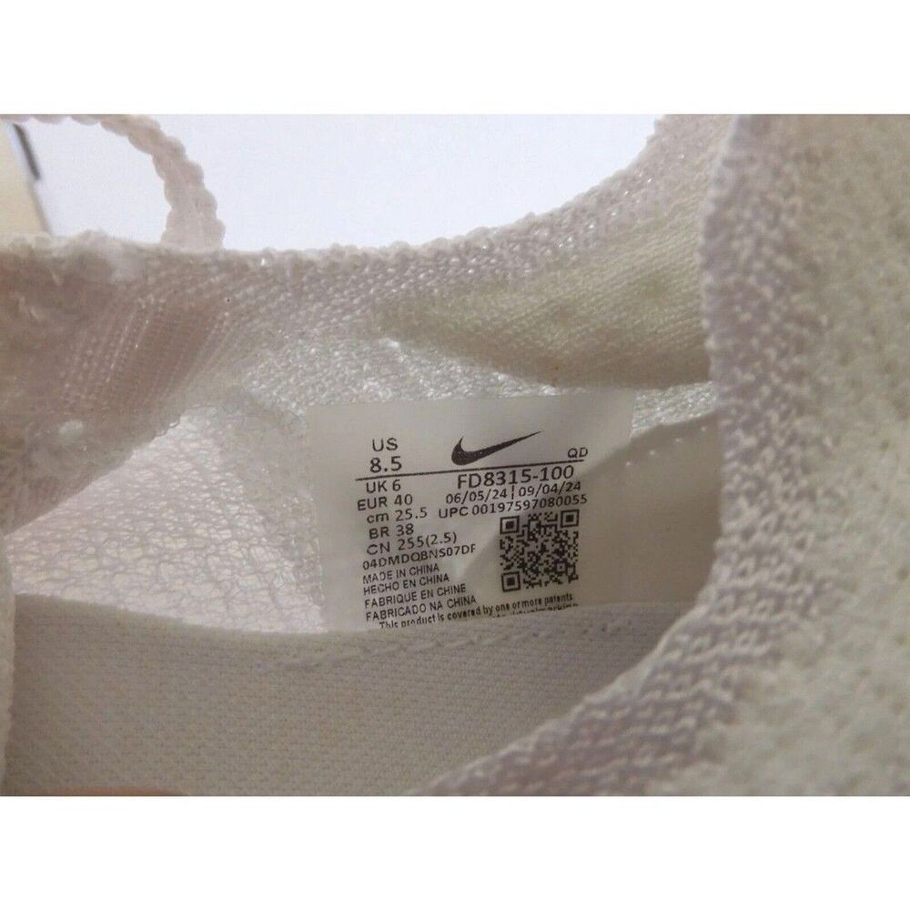 Nike Air Zoom Alphafly Next% 3 White Grape Women's 8.5 run sneakers FD8315-100 - Picture 6 of 6